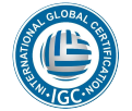international global certification logo